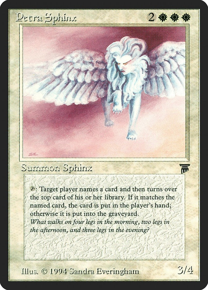 Image for Petra Sphinx [Legends] - Magic: The Gathering
