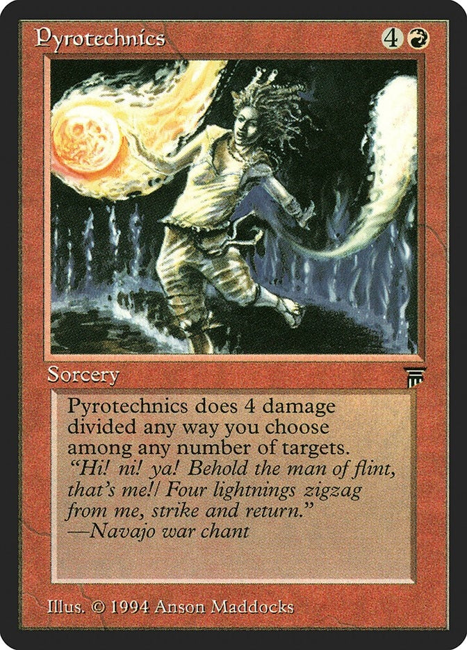 Image for Pyrotechnics [Legends] - Magic: The Gathering