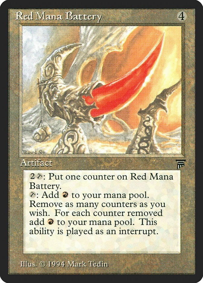 Image for Red Mana Battery [Legends] - Magic: The Gathering