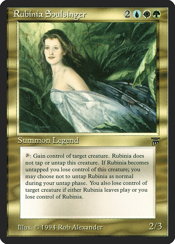 Image for Rubinia Soulsinger [Legends] - Magic: The Gathering