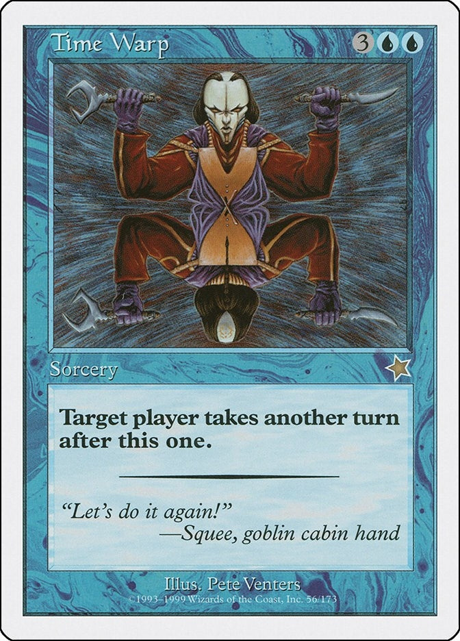 Image for Time Warp (56) [Starter 1999] - Magic: The Gathering
