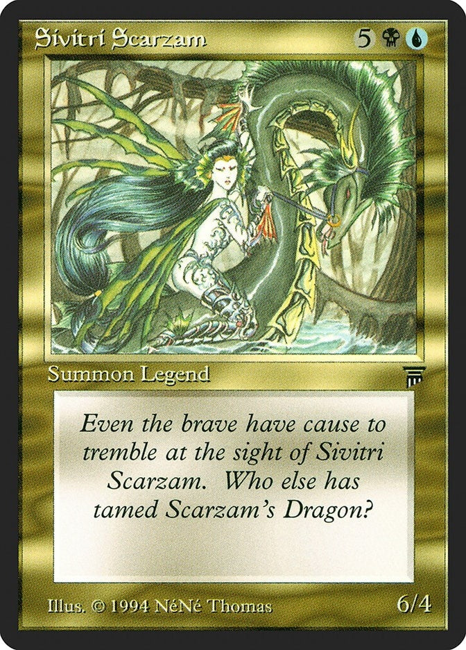 Image for Sivitri Scarzam [Legends] - Magic: The Gathering