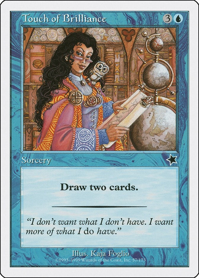 Image for Touch of Brilliance (57) [Starter 1999] - Magic: The Gathering