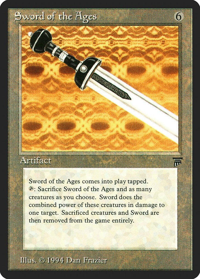 Image for Sword of the Ages [Legends] - Magic: The Gathering