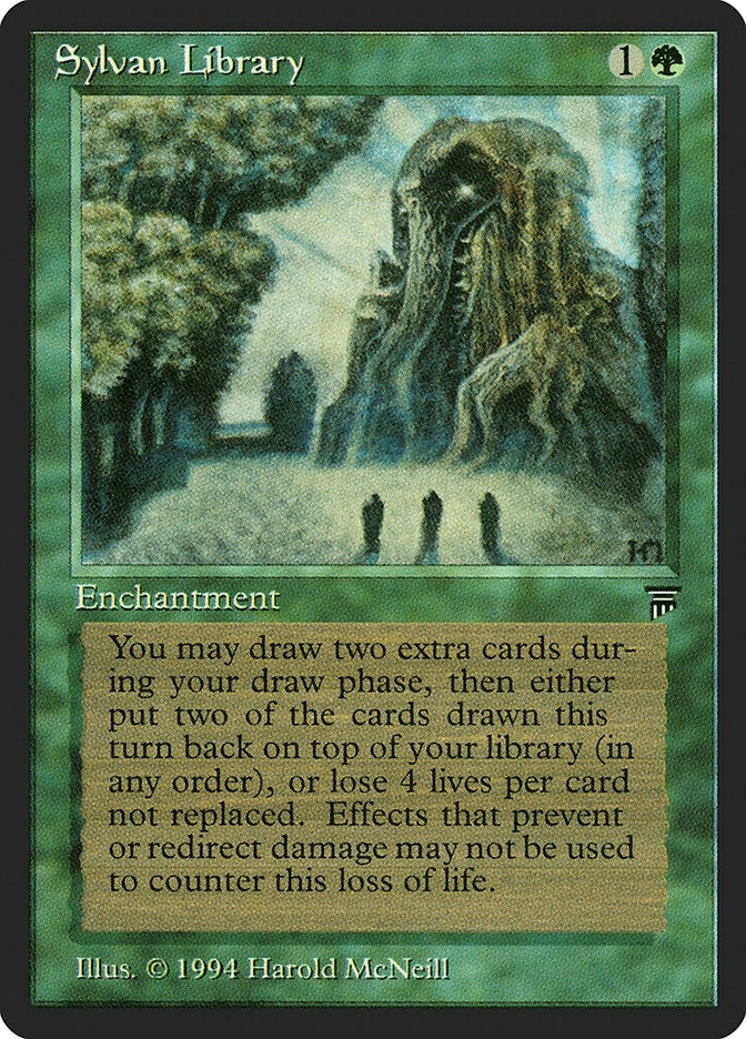 Image for Sylvan Library [Legends] - Magic: The Gathering