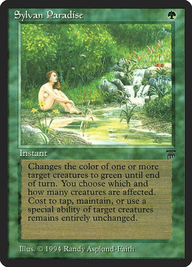 Image for Sylvan Paradise [Legends] - Magic: The Gathering