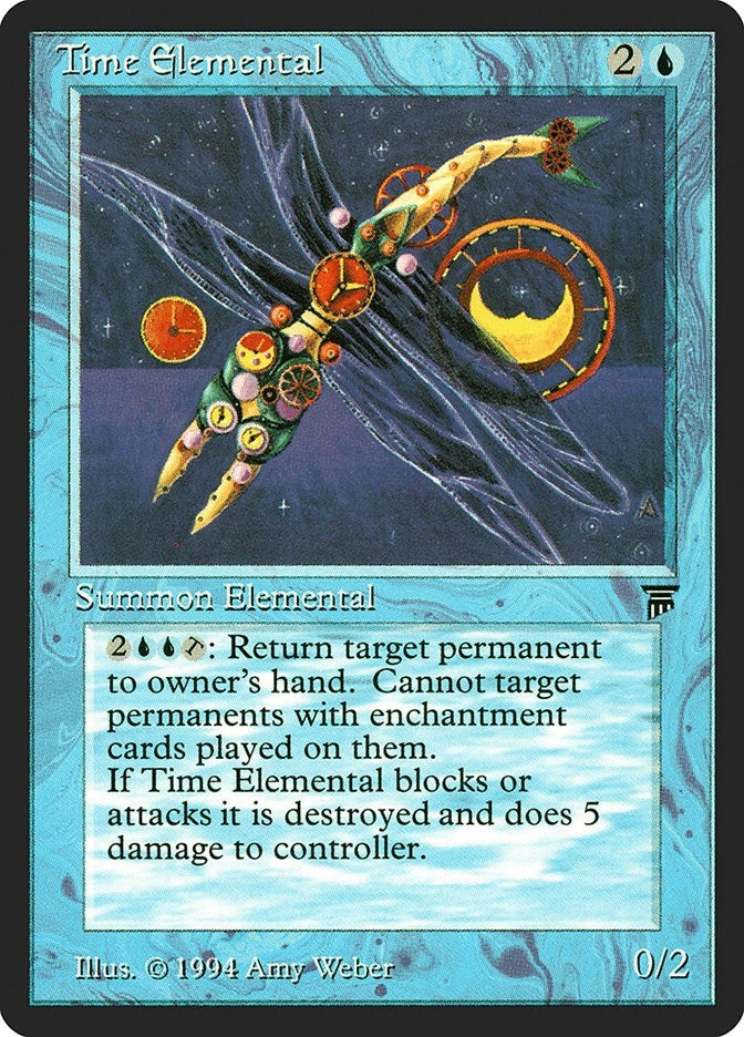 Image for Time Elemental [Legends] - Magic: The Gathering