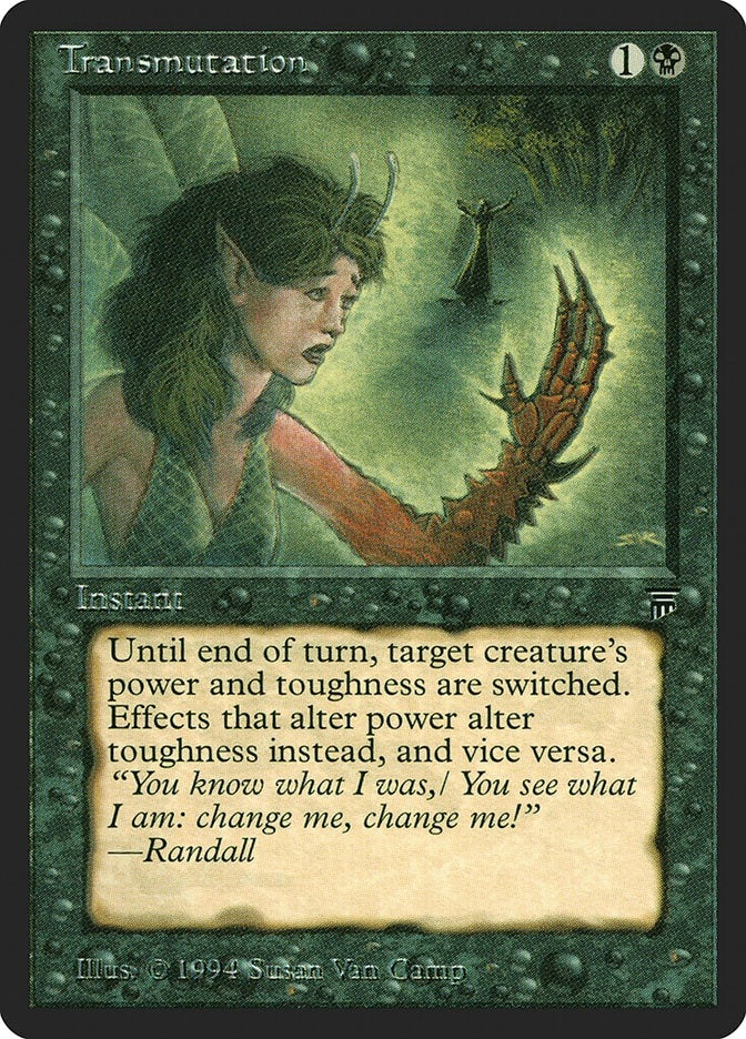Image for Transmutation [Legends] - Magic: The Gathering