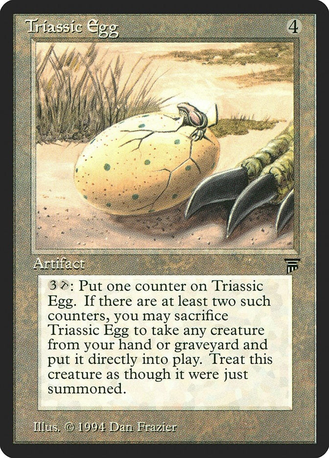 Image for Triassic Egg [Legends] - Magic: The Gathering