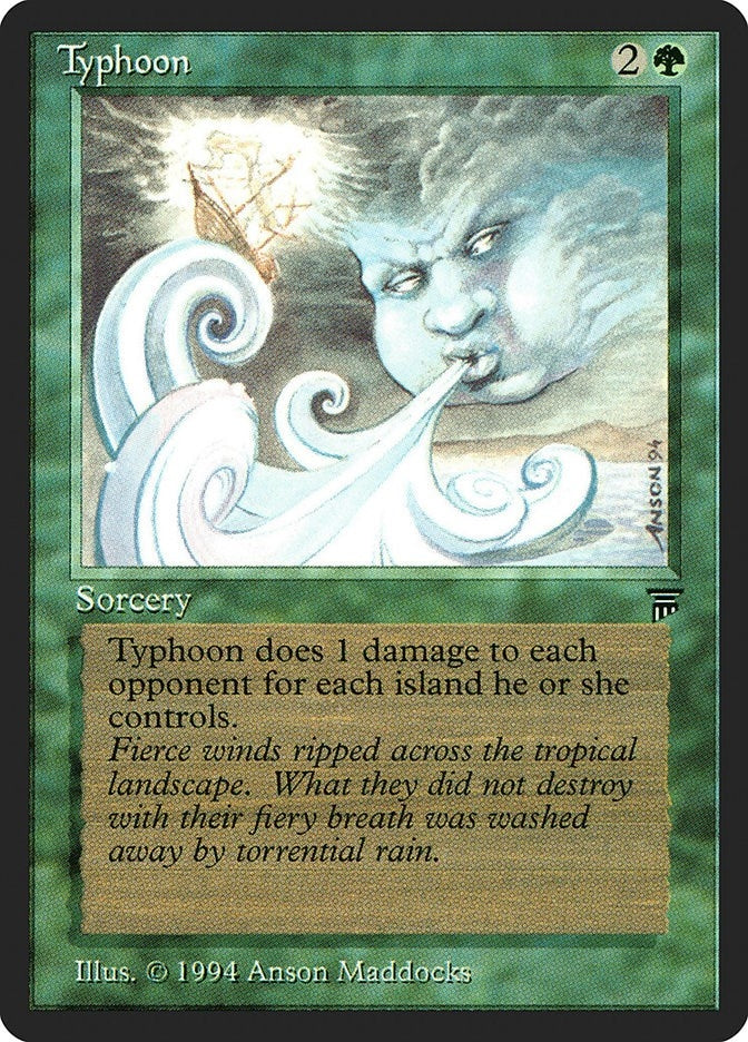 Image for Typhoon [Legends] - Magic: The Gathering