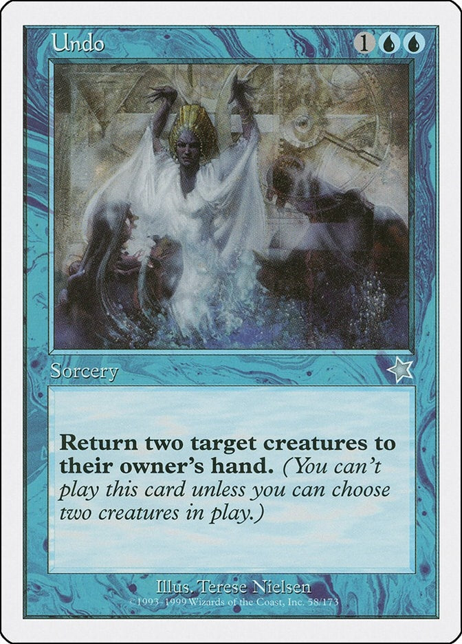 Image for Undo (58) [Starter 1999] - Magic: The Gathering