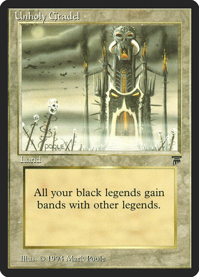 Image for Unholy Citadel [Legends] - Magic: The Gathering