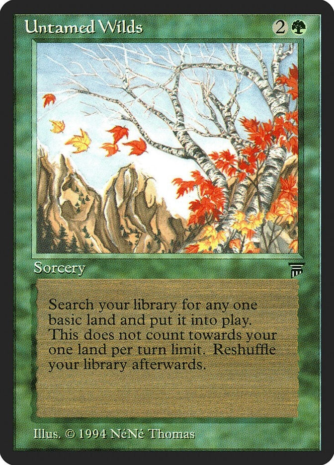 Image for Untamed Wilds [Legends] - Magic: The Gathering