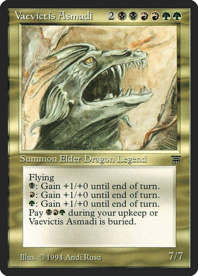 Image for Vaevictis Asmadi [Legends] - Magic: The Gathering