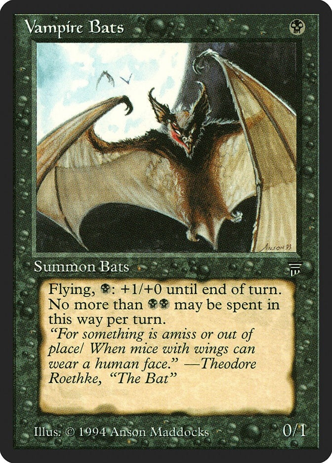 Image for Vampire Bats [Legends] - Magic: The Gathering
