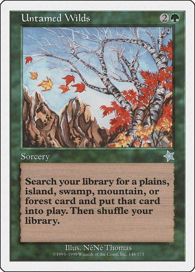 Image for Untamed Wilds (148) [Starter 1999] - Magic: The Gathering