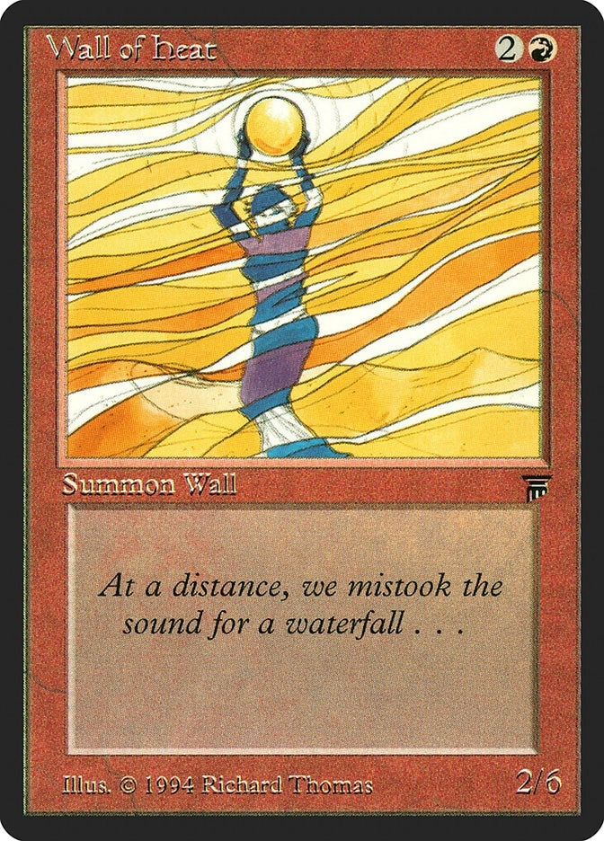 Image for Wall of Heat [Legends] - Magic: The Gathering