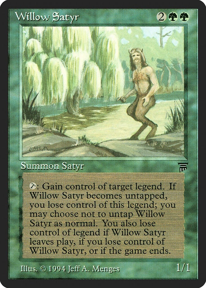 Image for Willow Satyr [Legends] - Magic: The Gathering