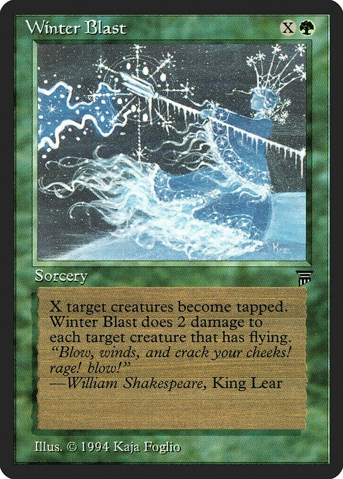 Image for Winter Blast [Legends] - Magic: The Gathering