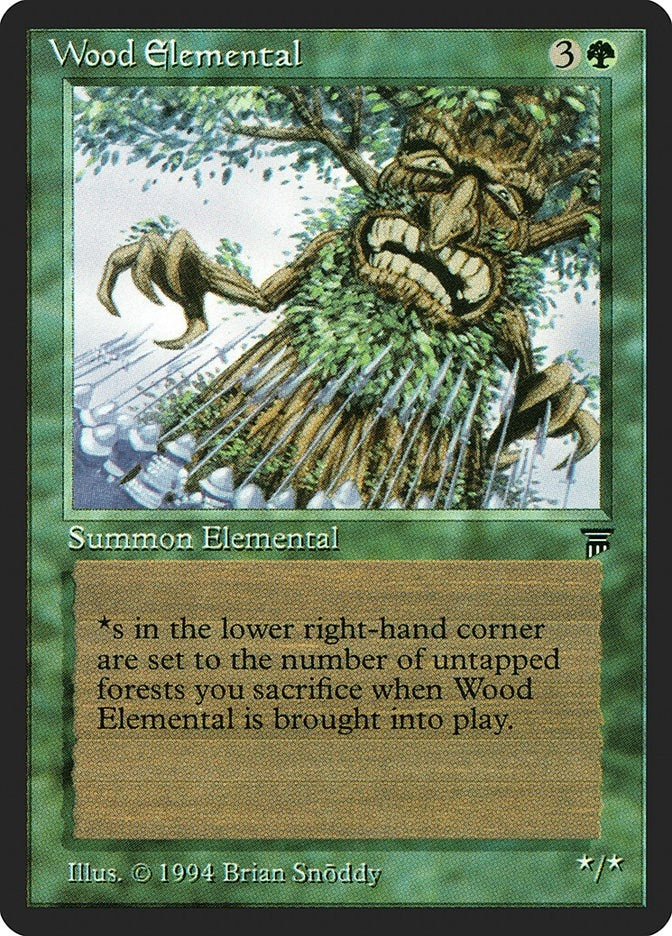 Image for Wood Elemental [Legends] - Magic: The Gathering