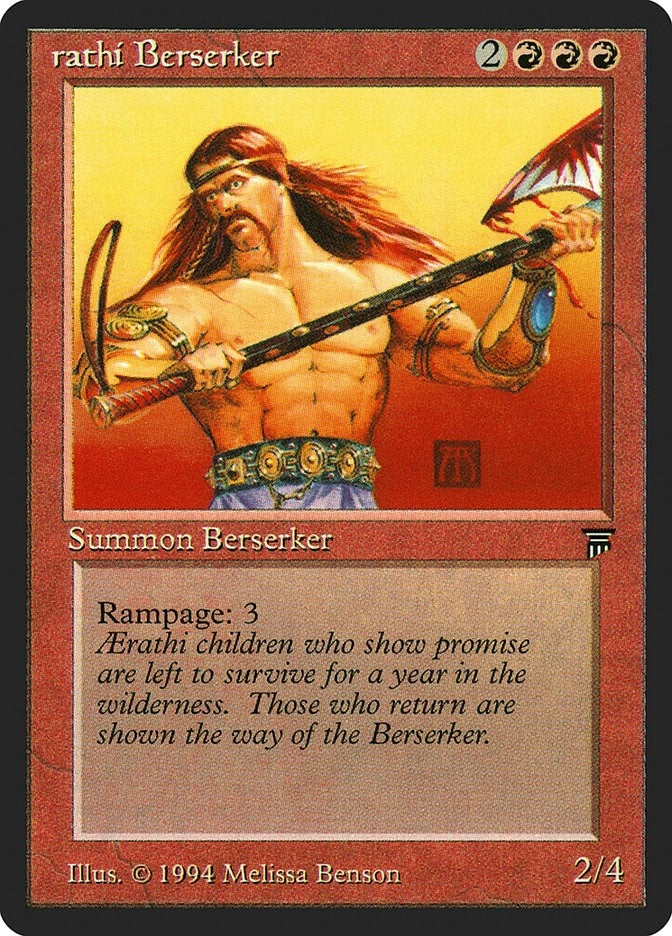 Image for Aerathi Berserker [Legends] - Magic: The Gathering