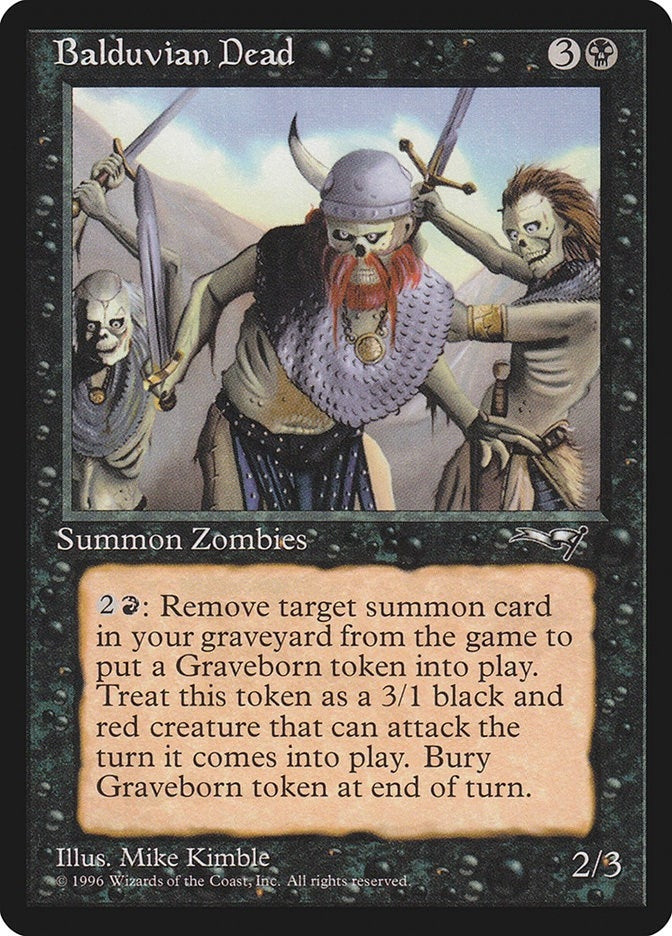 Image for Balduvian Dead [Alliances] - Magic: The Gathering