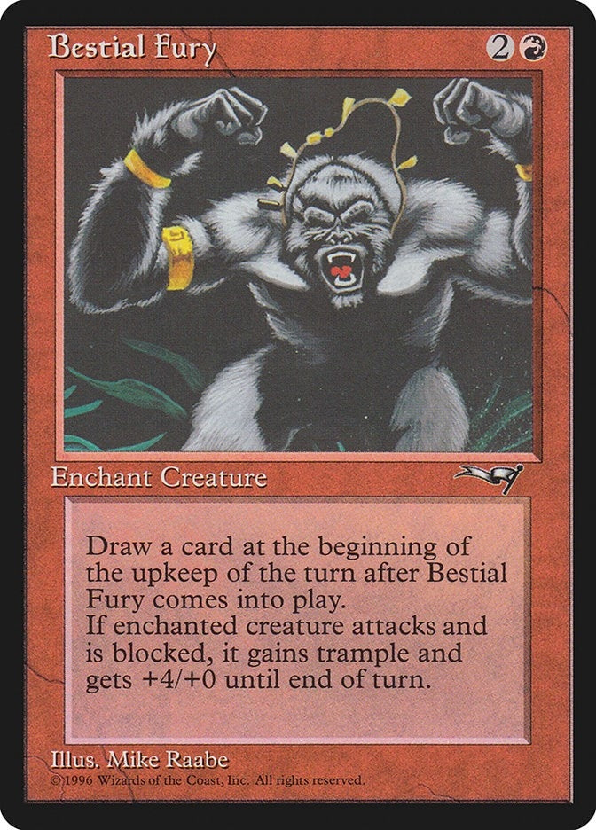 Image for Bestial Fury (100) [Alliances] - Magic: The Gathering