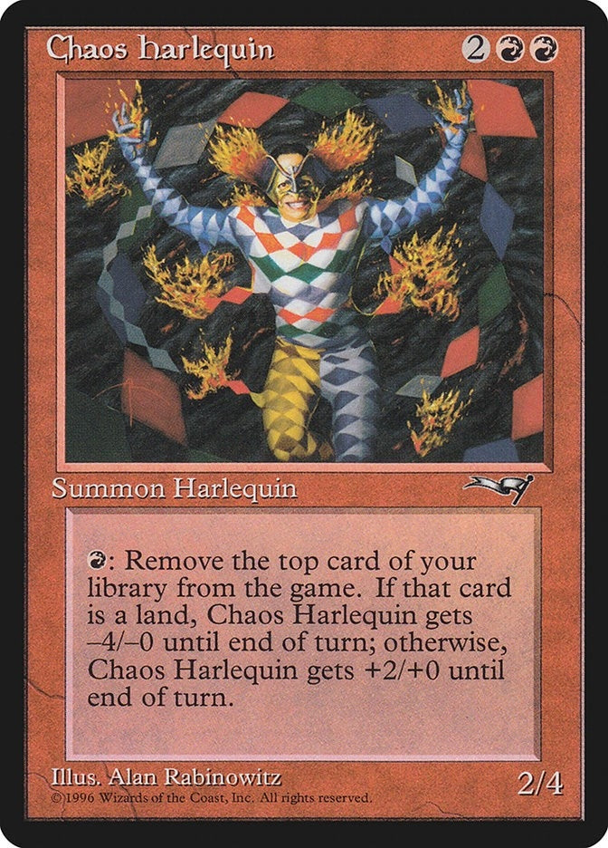 Image for Chaos Harlequin [Alliances] - Magic: The Gathering
