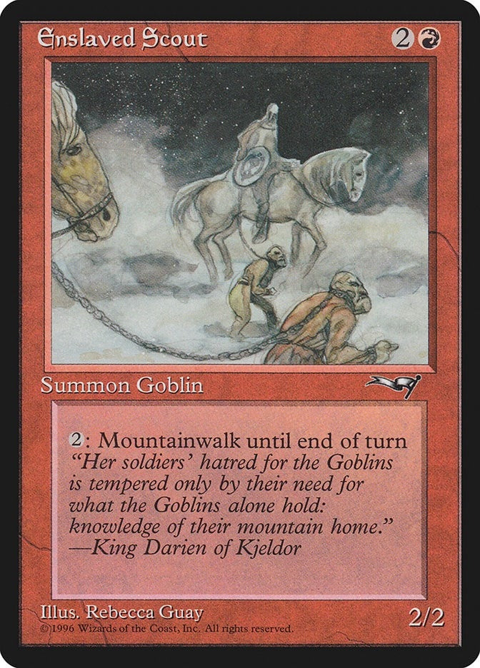 Image for Enslaved Scout (Horses) (105) [Alliances] - Magic: The Gathering