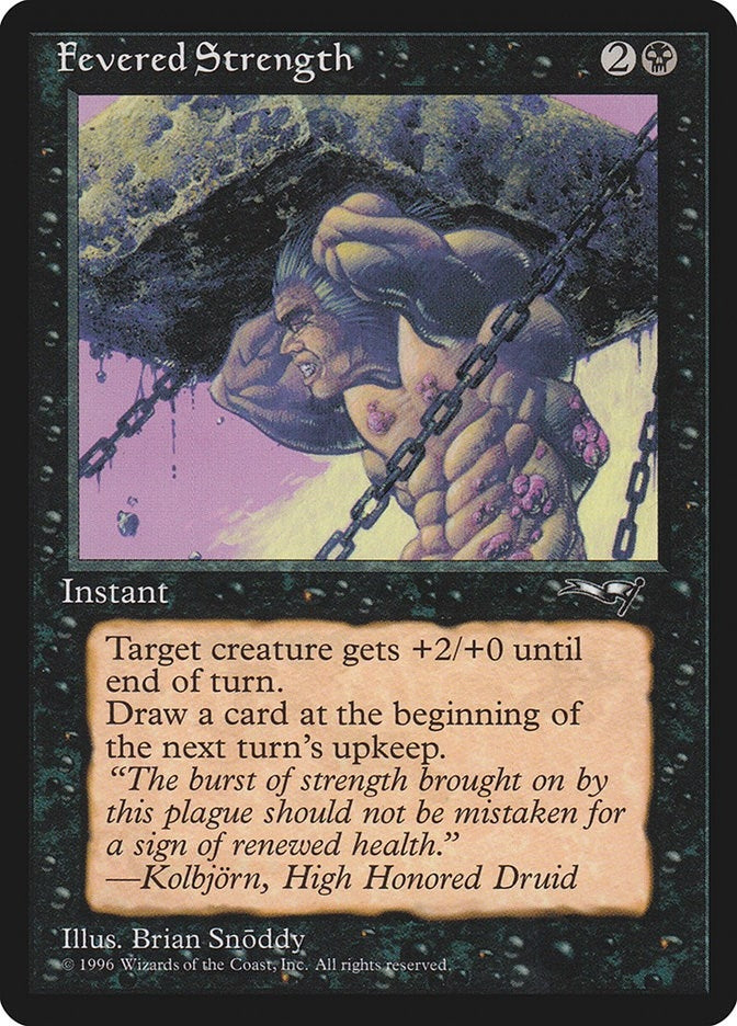 Image for Fevered Strength (11) [Alliances] - Magic: The Gathering