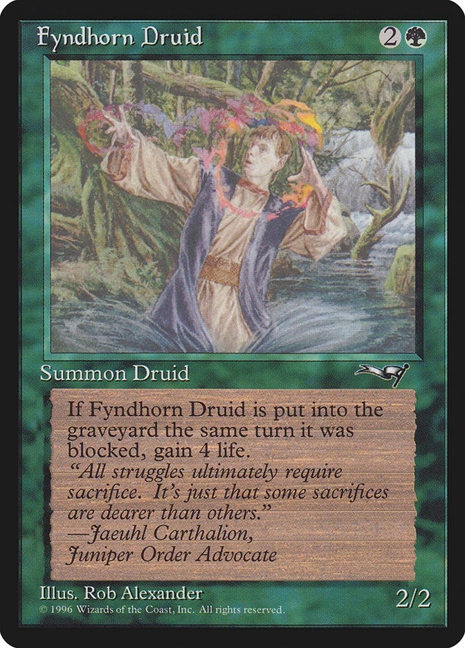 Image for Fyndhorn Druid (71) [Alliances] - Magic: The Gathering
