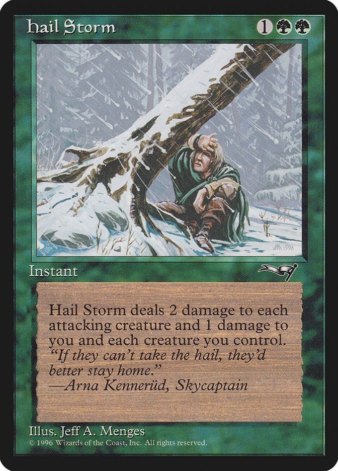 Image for Hail Storm [Alliances] - Magic: The Gathering