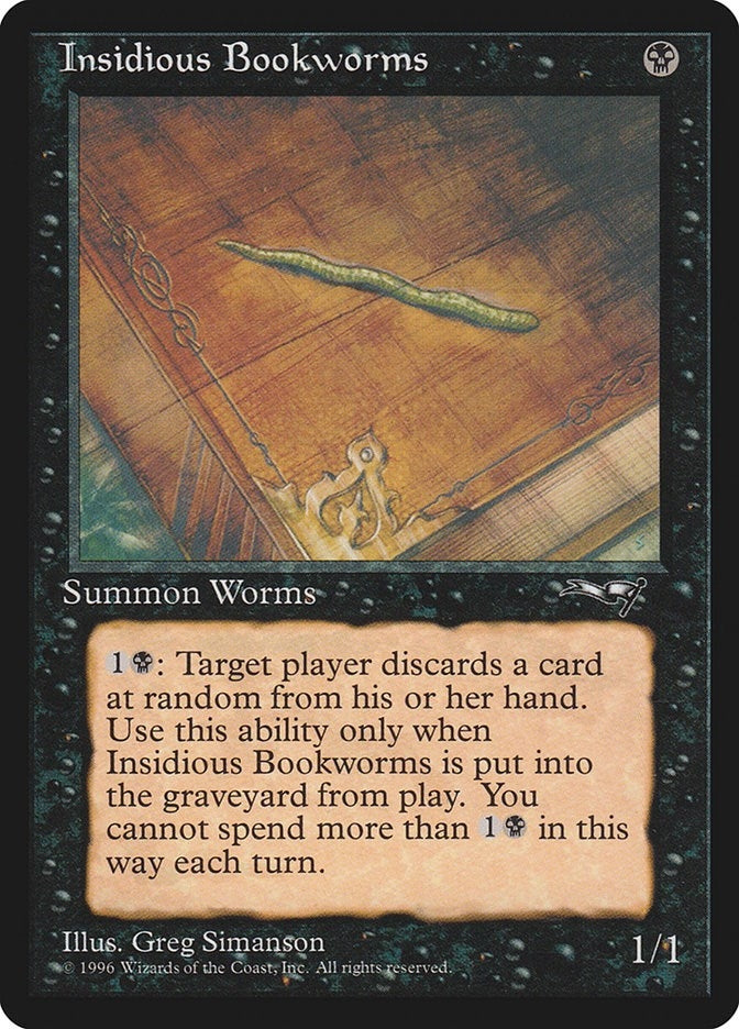 Image for Insidious Bookworms (Single) (13) [Alliances] - Magic: The Gathering