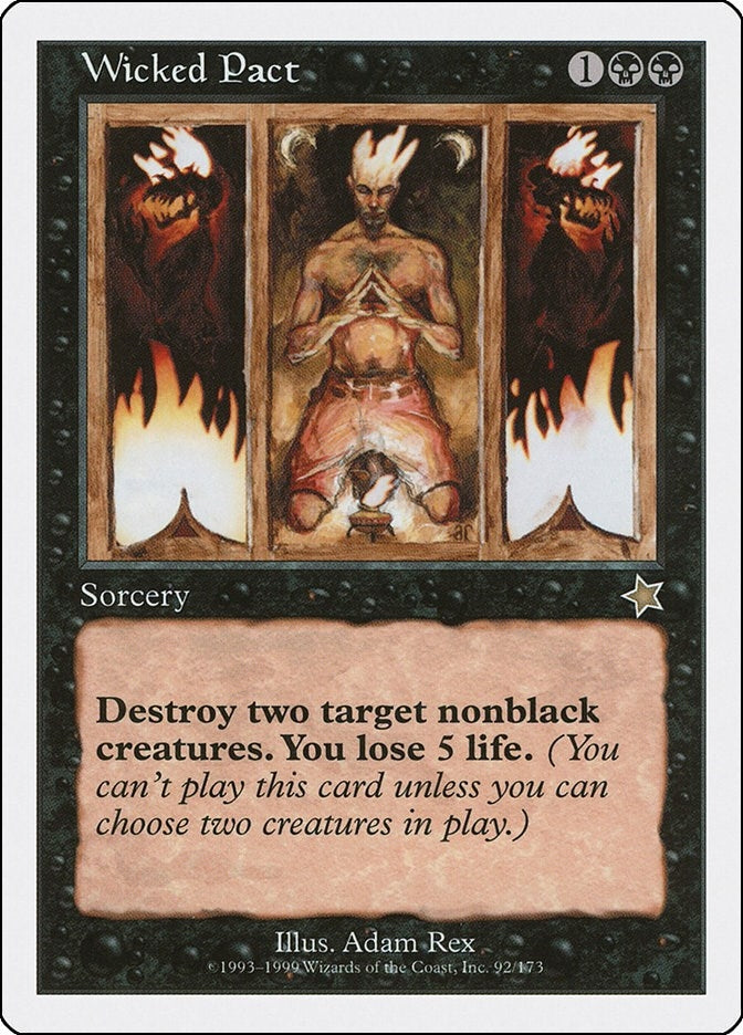 Image for Wicked Pact (92) [Starter 1999] - Magic: The Gathering