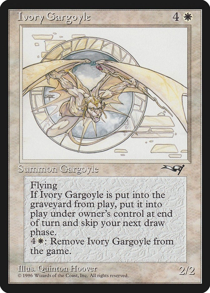 Image for Ivory Gargoyle [Alliances] - Magic: The Gathering