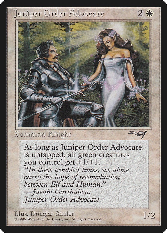Image for Juniper Order Advocate [Alliances] - Magic: The Gathering