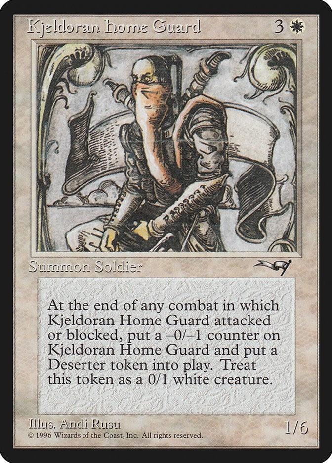 Image for Kjeldoran Home Guard [Alliances] - Magic: The Gathering