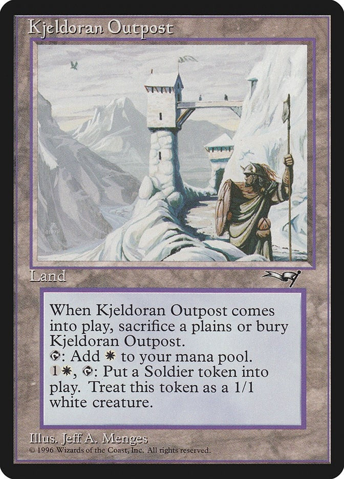 Image for Kjeldoran Outpost (184) [Alliances] - Magic: The Gathering