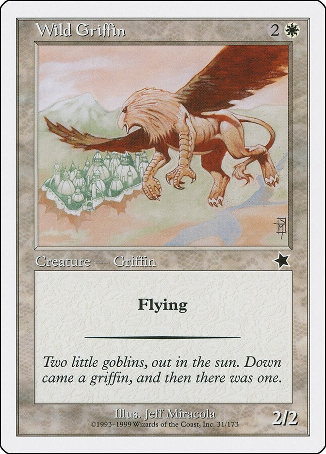 Image for Wild Griffin (31) [Starter 1999] - Magic: The Gathering