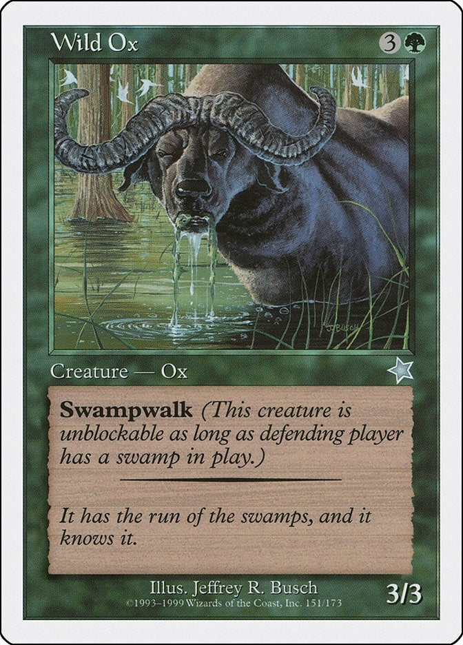 Image for Wild Ox (151) [Starter 1999] - Magic: The Gathering