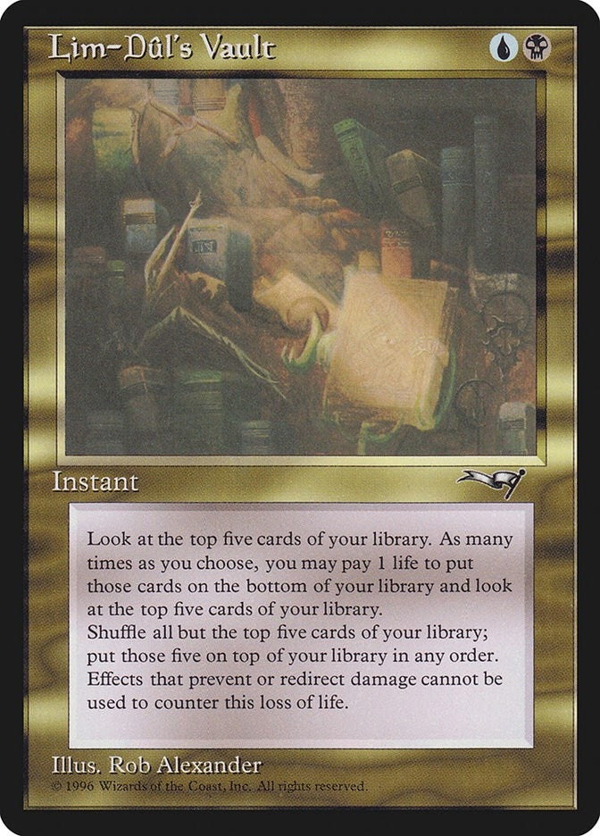 Image for Lim-Dul's Vault (192) [Alliances] - Magic: The Gathering