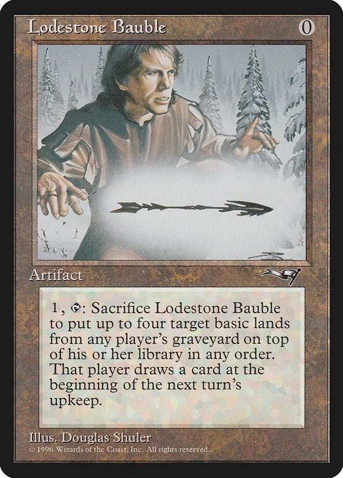 Image for Lodestone Bauble [Alliances] - Magic: The Gathering