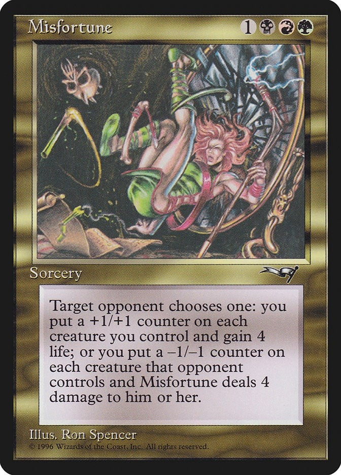 Image for Misfortune [Alliances] - Magic: The Gathering