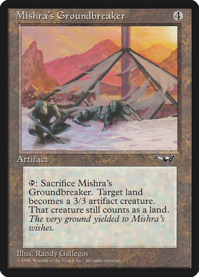Image for Mishra's Groundbreaker [Alliances] - Magic: The Gathering