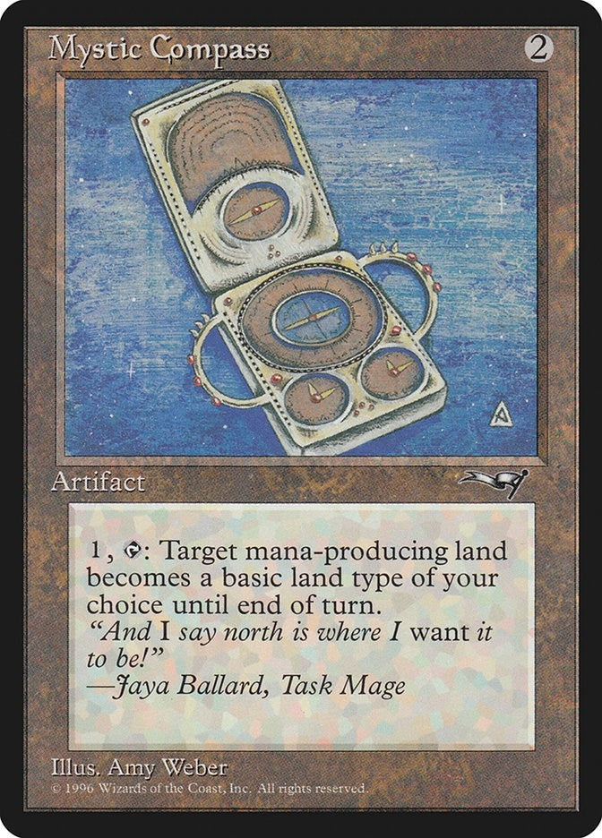 Image for Mystic Compass [Alliances] - Magic: The Gathering