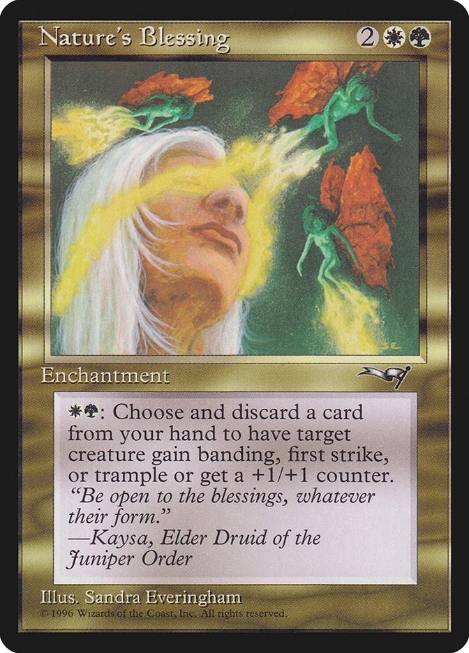 Image for Nature's Blessing [Alliances] - Magic: The Gathering