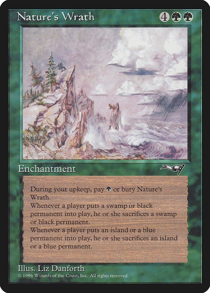 Image for Nature's Wrath (82) [Alliances] - Magic: The Gathering
