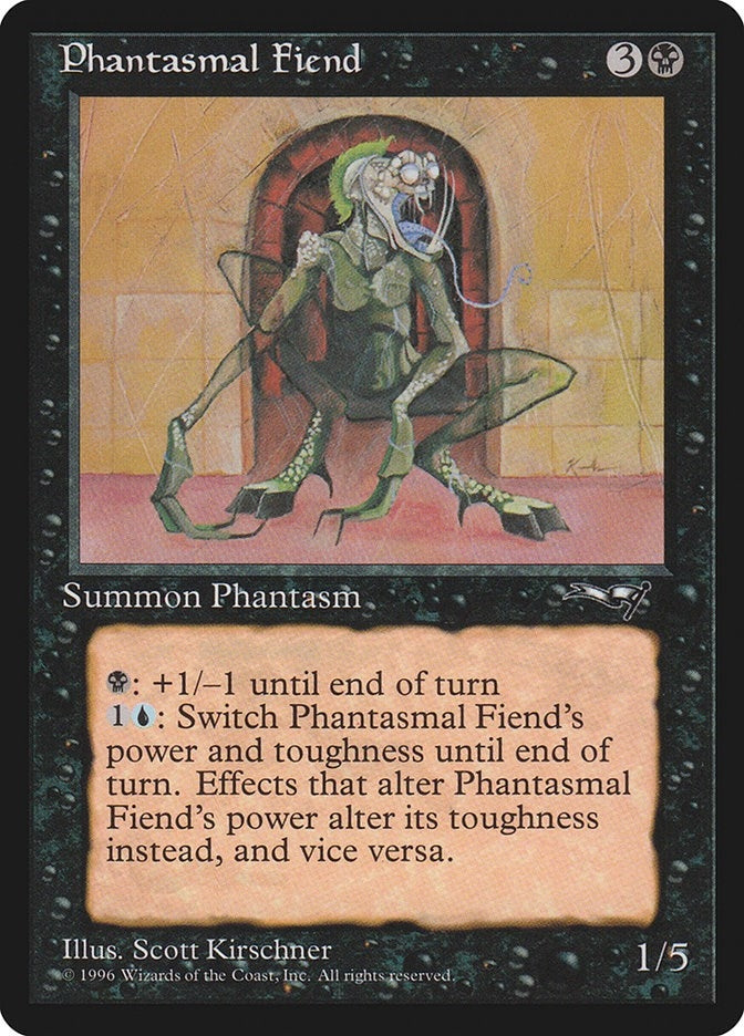 Image for Phantasmal Fiend (Doorway) (21) [Alliances] - Magic: The Gathering
