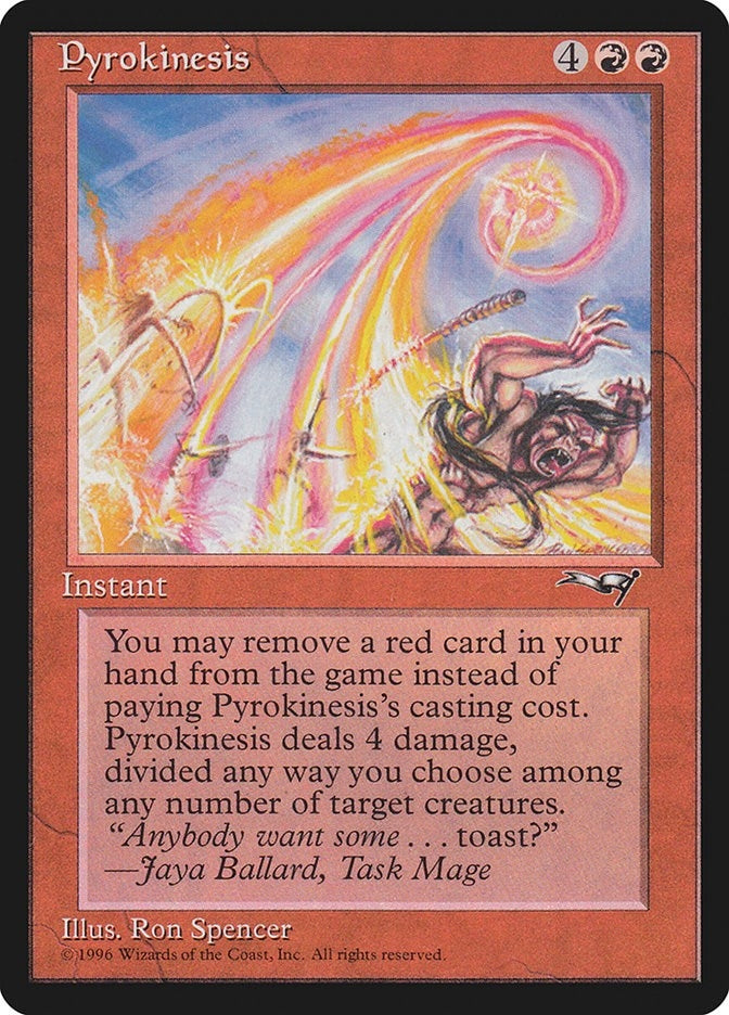 Image for Pyrokinesis [Alliances] - Magic: The Gathering