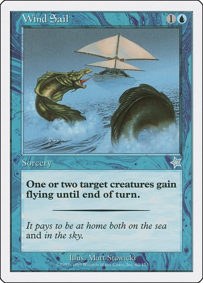 Image for Wind Sail (62) [Starter 1999] - Magic: The Gathering